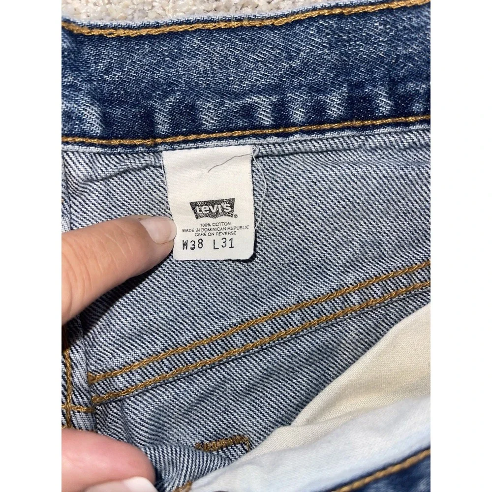 Vintage‎ Levi's 550 Mens Jeans Sz 38x31 Blue